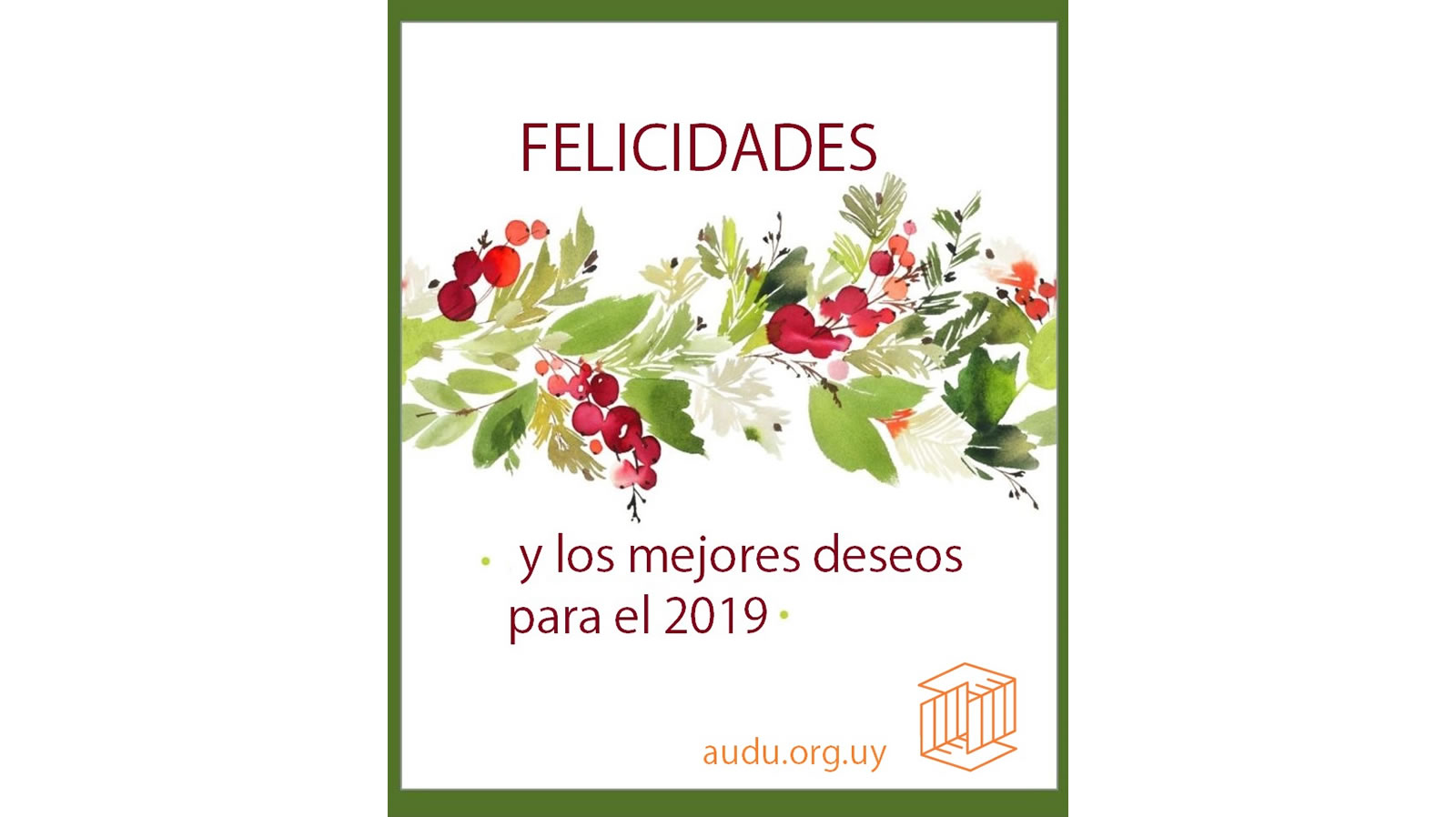 Felicidades les desea AUDU